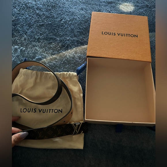 Brand new Louis Vuitton mini monogram belt 25mm size 85/34 100% authentic. - Picture 7 of 8